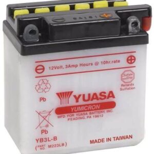 Bateria Para Motos Yuasa Yb3l-b 12v 3ah