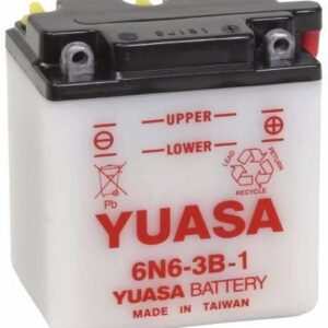 Bateria Para Motos Yuasa 6n6-3b-1 6v 6ah