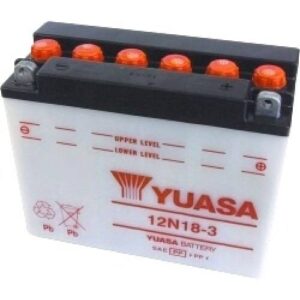 Bateria Para Motos Yuasa 12n18-3 Activada