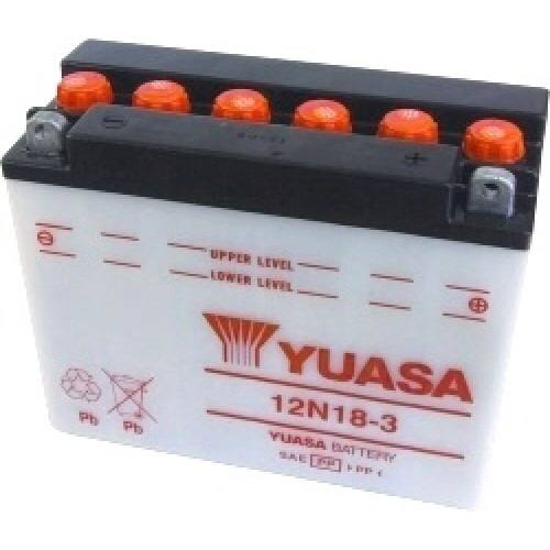 Bateria Para Motos Yuasa 12n18-3 Activada