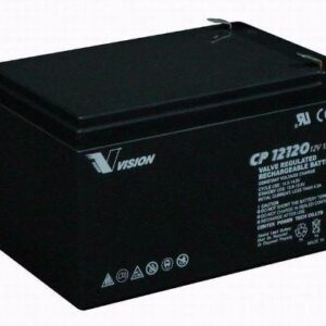 Batería Vision Cp12120 12v 12ah Para Sistema De Alarmas