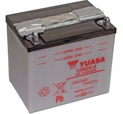 Bateria Para Motos Yuasa 12n24-4 12v 24ah