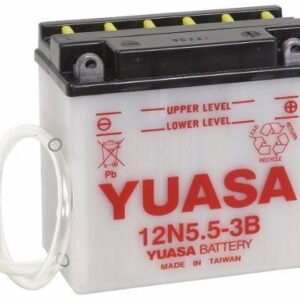 Bateria Para Motos Yuasa 12n5.5-3b 12v 5.5ah