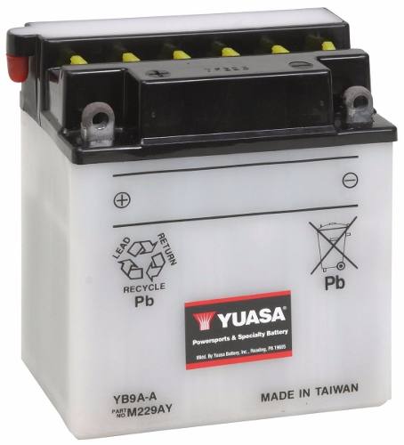 Bateria Para Motos Yuasa Yb9a-a 12v 9ah